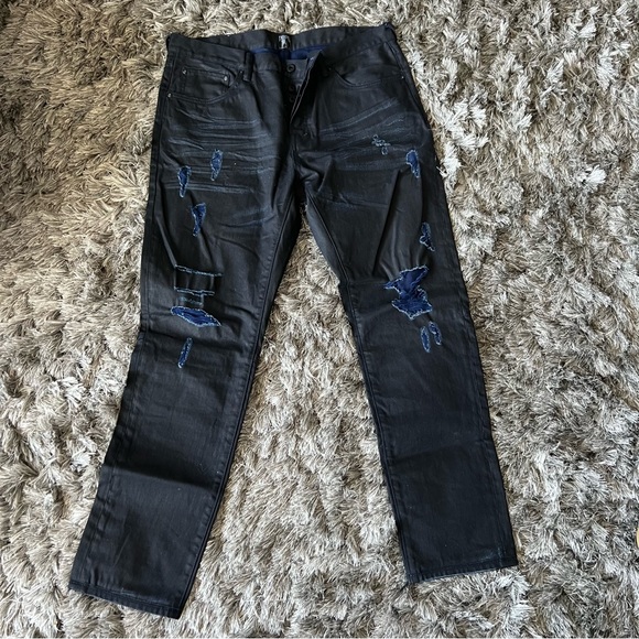 Indigo PRPS LeSabre Slim Tapered Fit Jeans Sz 36 - Picture 2 of 10